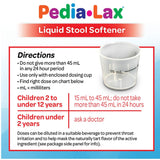 Pedia-Lax® Stool Softener Fruit Punch Flavor Liquid 4 oz. 50 mg / 15 mL Strength Docusate Sodium (738525_EA) 1/EA