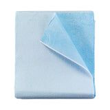 McKesson Stretcher Sheet Flat 40 W X 90 L Inch Blue 50% Cellulose Tissue / 50% Polyethylene Film Disposable (147847_CS) 50/CS