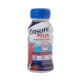 Ensure® Plus Nutrition Shake Oral Supplement Strawberry Flavor Liquid 8 oz. Bottle (649273_EA) 1/EA