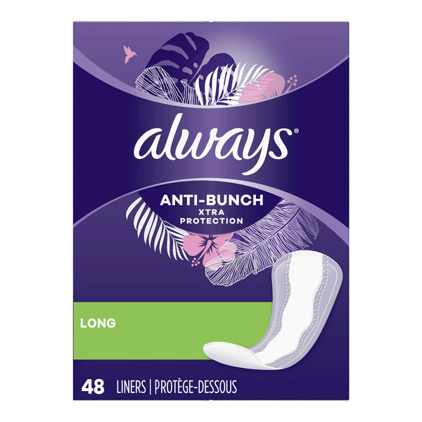 Always® Anti-Bunch XTra Protection Feminine Pad Regular Absorbency (1232988_BX) 48/BX