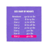 Cuties® Complete Care Unisex Baby Diaper Size 7 Disposable Heavy Absorbency (1206485_PK) 25/PK