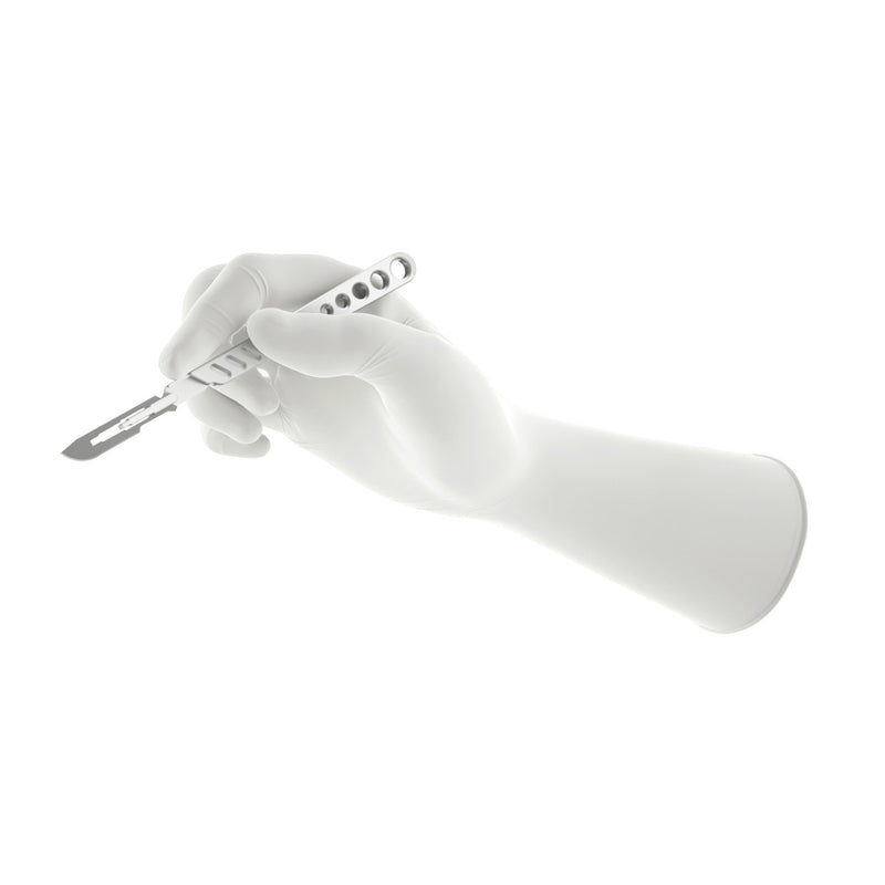 GAMMEX® Non-Latex PI Textured Surgical Glove Size 6 Sterile Polyisoprene Standard Cuff Length Fully Textured White Chemo Tested (890676_BX) 50/BX