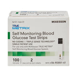 McKesson TRUE METRIX® Blood Glucose Test Strips 100 Strips per Pack (960299_CS) 1200/CS