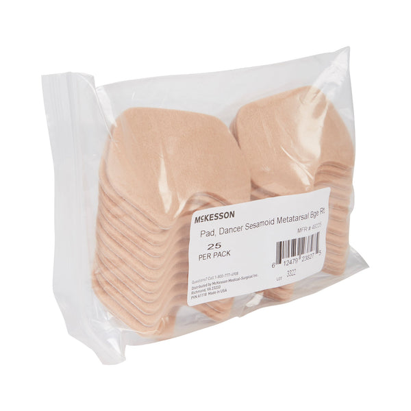 McKesson Dancer Sesamoid Pad Adhesive Right Foot (1111087_CS) 300/CS