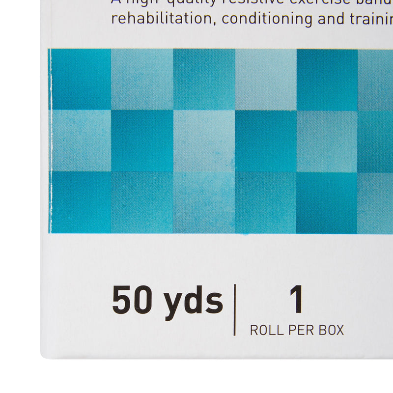 McKesson CanDo® Exercise Resistance Band Blue 5 Inch X 50 Yard Heavy Resistance (1073318_EA) 1/EA