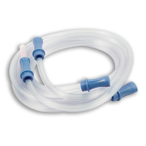 Dynarex Resp-O2™ Suction Tubing Kit Clear 3/16 Inch I.D. 1-1/2 Foot Length / 6 Foot Length Non-Conductive Plastic NonSterile (999162_EA) 1/EA