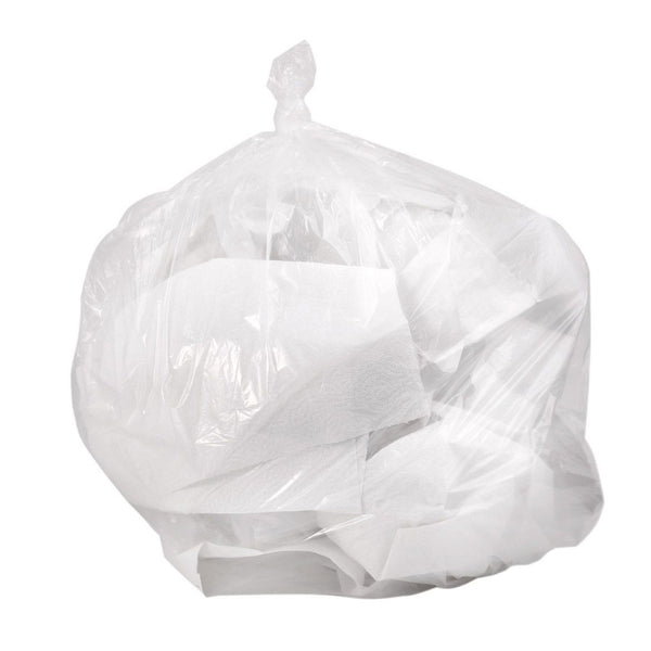Colonial Bag Trash Bag 30 gal. Clear LLDPE 0.45 mil 30 X 36 Inch X-Seal Bottom Coreless Roll (884699_CS) 1/CS
