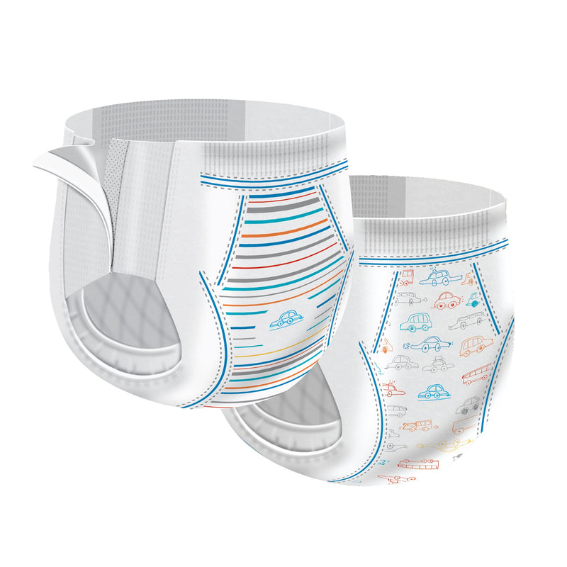 Cutie Pants® Male Toddler Training Pants Size 2T to 3T Disposable Heavy Absorbency (831574_CS) 104/CS