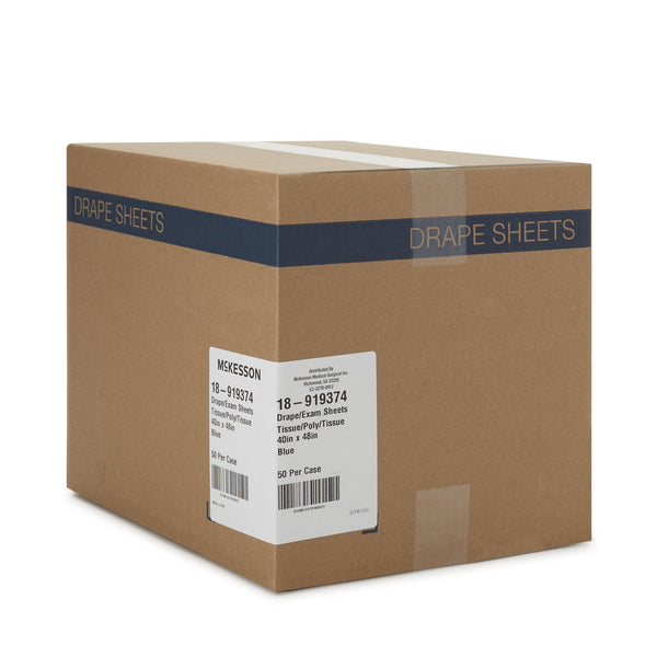 McKesson General Purpose Drape Drape Sheet 40 W X 48 L Inch NonSterile (186268_CS) 50/CS