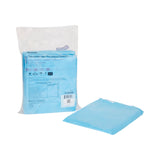 McKesson Chemotherapy Procedure Gown Medium Blue NonSterile AAMI Level 2 / ASTM D6978 Disposable (1177927_BG) 10/BG