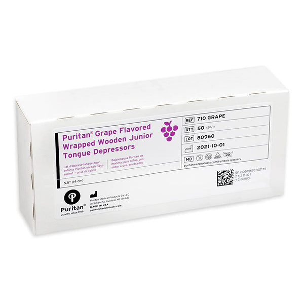 Puritan® Tongue Depressor 5-1/2 Inch Length Wood Junior (184737_CS) 1000/CS