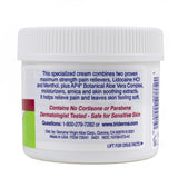 TriDerma MD® Topical Pain Relief 4% - 1% Strength Lidocaine / Menthol Cream 4 oz. (906175_EA) 1/EA