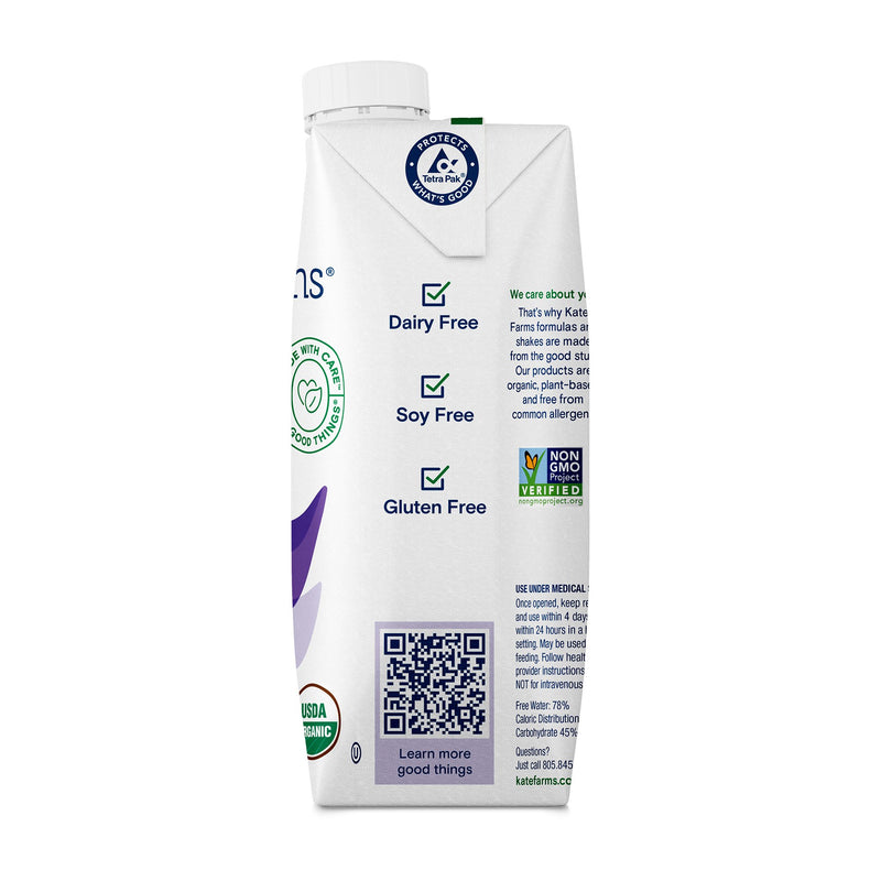 Kate Farms Peptide 1.0 Oral Supplement Vanilla Flavor Liquid 11 oz. Carton (1184934_CS) 12/CS