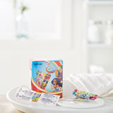American® White Cross Stat Strip® Adhesive Strip 3/4 X 3 Inch Plastic Rectangle Kid Design (DC Super Hero Girls) Sterile (1018040_CS) 1200/CS