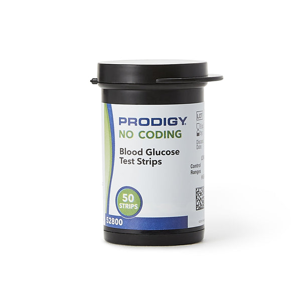 Prodigy® Blood Glucose Test Strips 50 Strips per Pack (843244_BX) 50/BX
