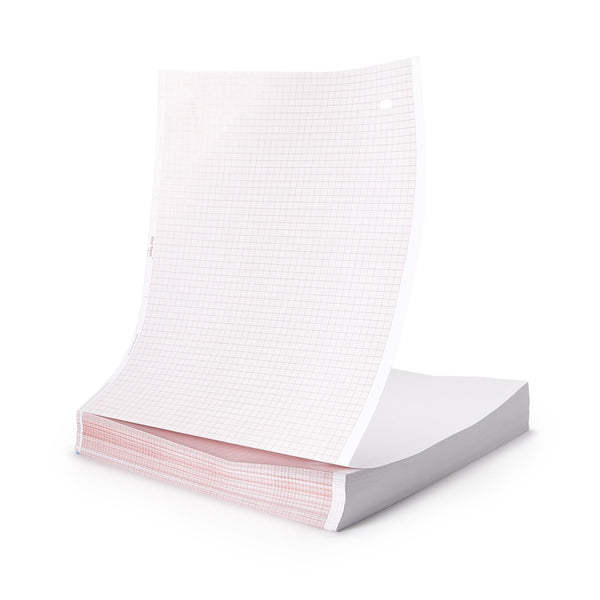 Vital Signs® Recording Chart Paper Z-Fold Red Grid (404450_CS) 2400/CS