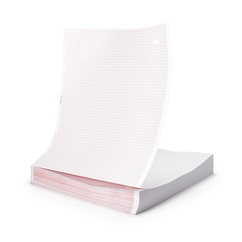 Vital Signs® Recording Chart Paper Z-Fold Red Grid (404450_CS) 2400/CS