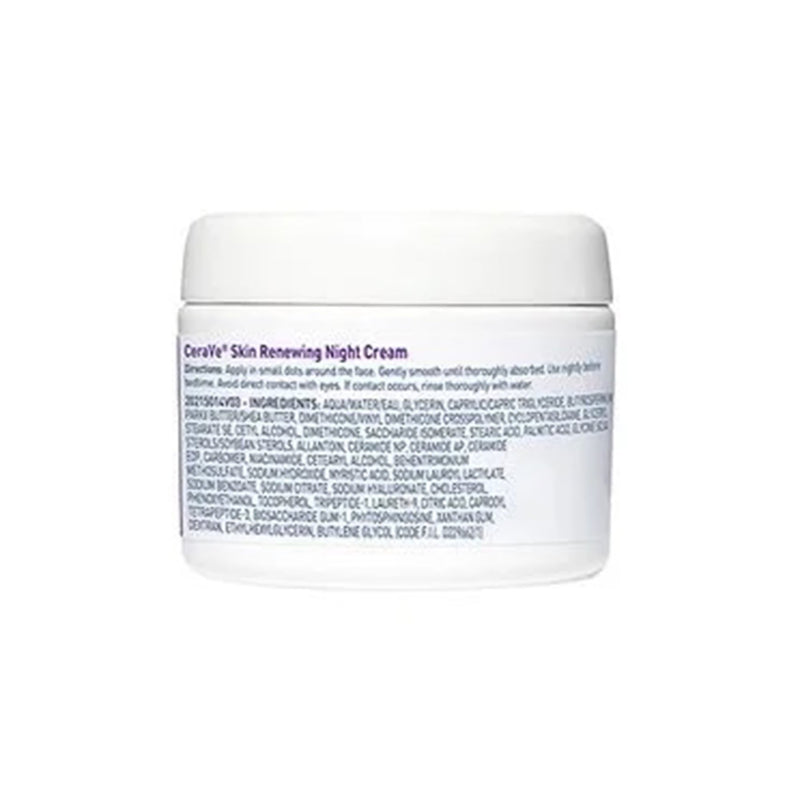 CeraVe® Skin Renewing Night Cream Facial Moisturizer 1.7 oz. Jar Unscented Cream (1253468_EA) 1/EA