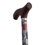 Switch Sticks® Folding Cane Aluminum 32 to 37 Inch Height Berlin Print (1237853_EA) 1/EA