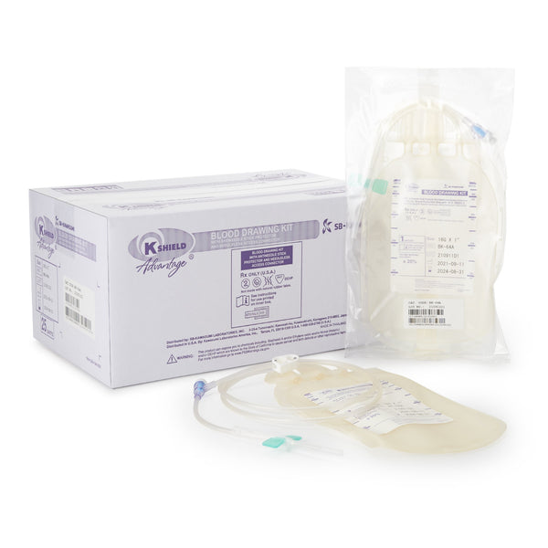 K-Shield® Advantage Blood Draw Kit 600 mL Blood Collection Bag (787909_EA) 1/EA