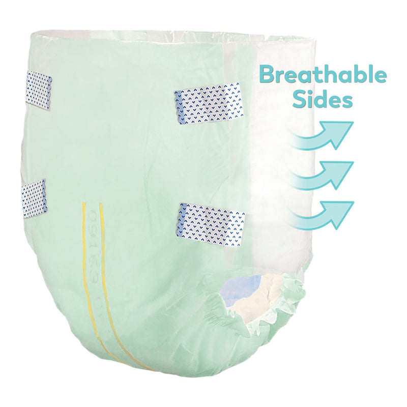 Tranquility® Essential Unisex Incontinence Brief Small Disposable Heavy Absorbency (1188953_CS) 100/CS
