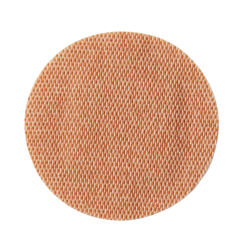 McKesson Adhesive Spot Bandage 1 Inch Fabric Round Tan Sterile (466870_CS) 2400/CS