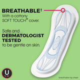 U by Kotex® Security Feminine Pad Maxi / Overnight Heavy Absorbency (971266_CS) 8/CS