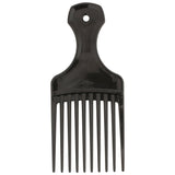 McKesson Mini Hair Pick 5.3 Inch Black Polypropylene (906053_EA) 1/EA