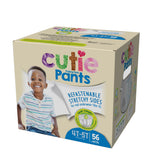 Cutie Pants® Male Toddler Training Pants Size 4T to 5T Disposable Heavy Absorbency (831581_CS) 76/CS