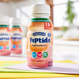 PediaSure® Peptide 1.0 Cal Pediatric Oral Supplement Strawberry Flavor 8 oz. Bottle Liquid Peptide Malabsorption / Maldigestion (1143668_CS) 24/CS
