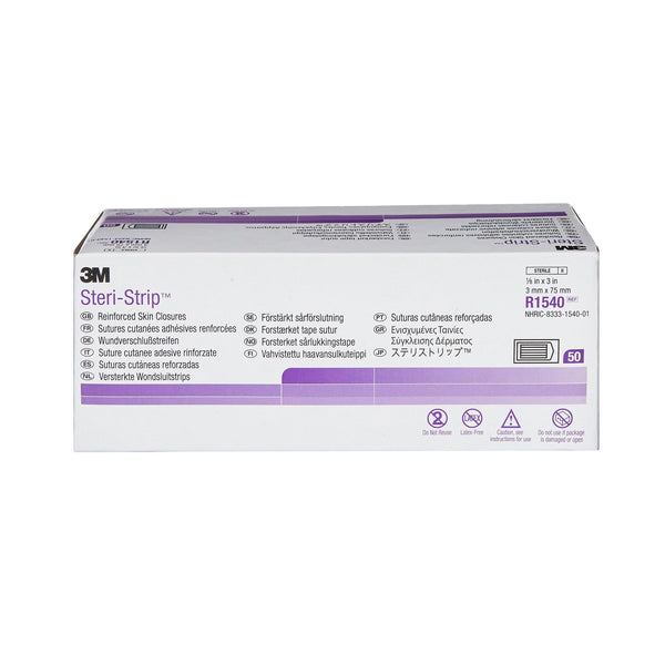 Steri-Strip™ Skin Closure Strip 1/8 X 3 Inch Nonwoven Material Reinforced Strip White (5779_PK) 1/PK