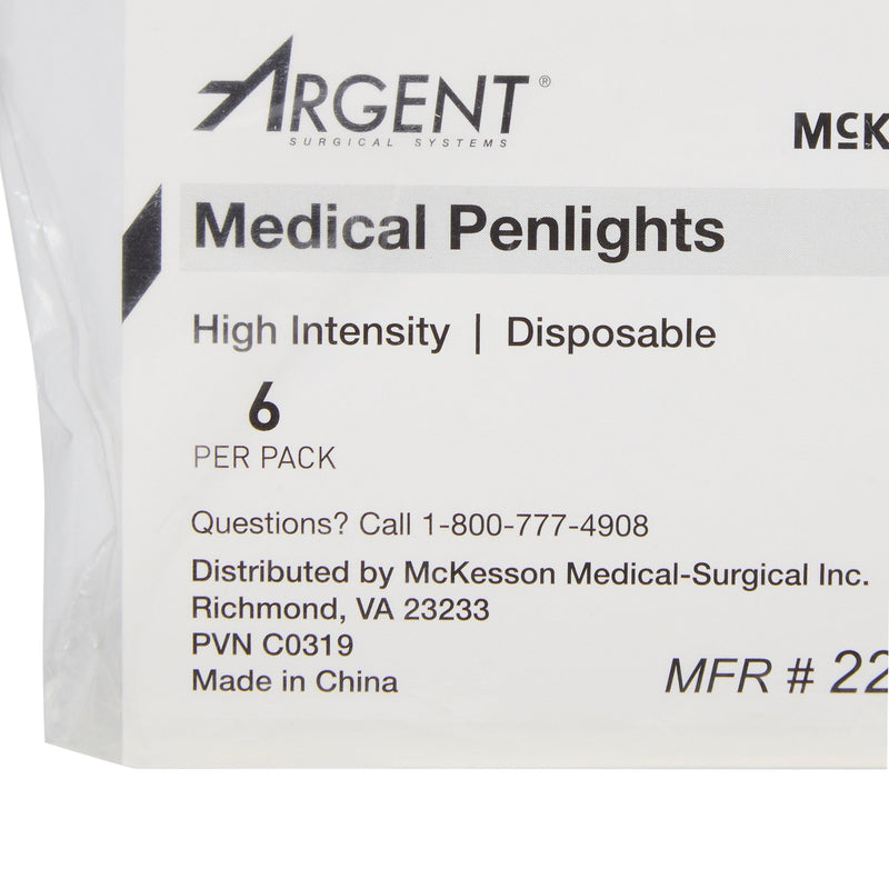 McKesson Penlight White Light 4-1/2 Inch Disposable (193987_PK) 6/PK
