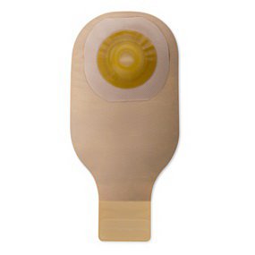 Premier™ Ostomy Pouch One-Piece System 12 Inch Length Convex, Pre-Cut 1-3/8 Inch Stoma Drainable (1062014_BX) 5/BX