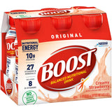 Boost® Original Oral Supplement Creamy Strawberry Flavor Liquid 8 oz. Bottle (983722_CS) 24/CS