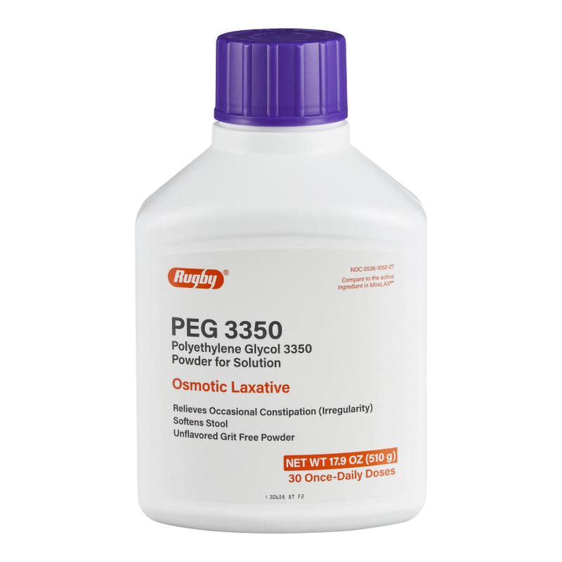 Major Pharmaceuticals Polyethylene Glycol 3350 (PEG 3350) / Sodium Chloride / Sodium Bicarbonate / Potassium Chloride 510 Gram Powder for Solution 30 Doses (1103992_EA) 1/EA