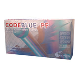 CODEBLUE® PF Exam Glove Medium NonSterile Latex Extended Cuff Length Fully Textured Blue Not Rated (351988_BX) 50/BX