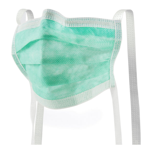 McKesson Surgical Mask Anti-fog ASTM Level 1 Tie Closure One Size Fits Most (206486_CS) 300/CS