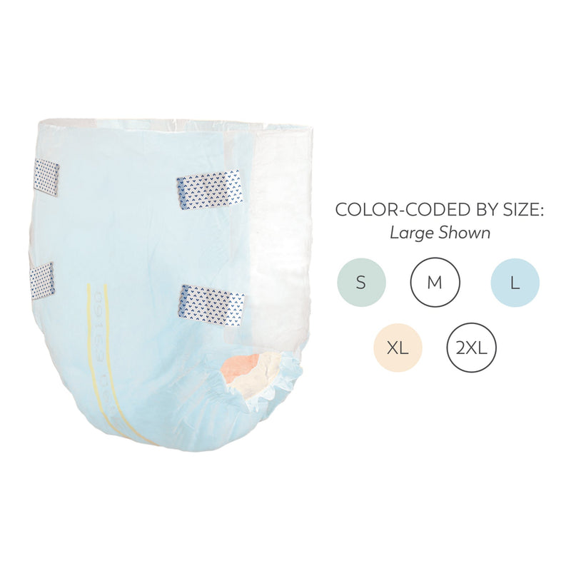 Tranquility SmartCore™ Unisex Adult Incontinence Brief Large Disposable Heavy Absorbency (801662_PK) 12/PK