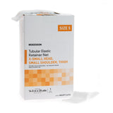 McKesson Elastic Net Retainer Dressing Tubular Elastic 14-1/2 Inch X 25 Yard Size 5 White X-Small Head / Small Shoulder / Thigh NonSterile (1113349_CS) 10/CS