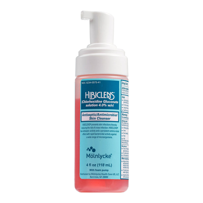 Hibiclens® Antiseptic / Antimicrobial Skin Cleanser 4 oz. Pump Bottle 4% Strength CHG (Chlorhexidine Gluconate) NonSterile (1128148_CS) 24/CS
