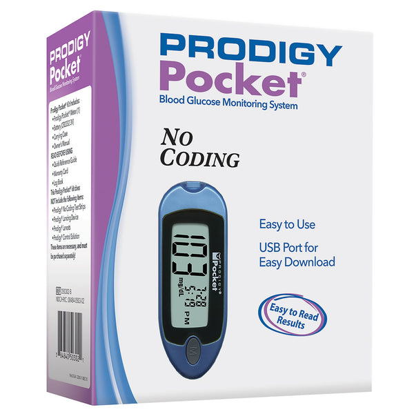 Prodigy Diabetes Care Blood Glucose Meter No Coding Required (1082215_EA) 1/EA