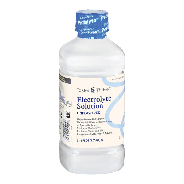 Foster & Thrive™ Oral Electrolyte Solution Unflavored 33.8 oz. Electrolyte (1238921_EA) 1/EA