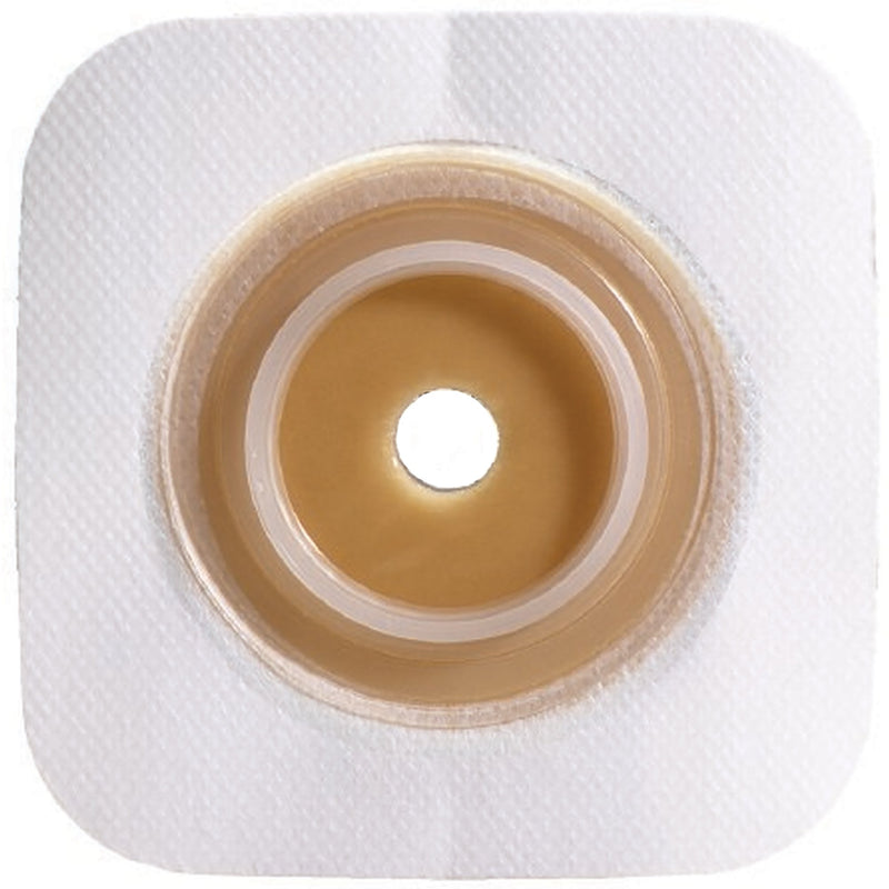 Sur-Fit Natura® Ostomy Barrier Trim to Fit, Standard Wear Stomahesive® Adhesive 70 mm Flange System Hydrocolloid 1-7/8 to 2-1/2 Inch Opening 5 X 5 Inch (325408_EA) 1/EA