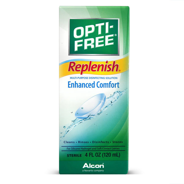 Opti Free® Replenish® Contact Lens Solution 4 oz. Solution (668318_EA) 1/EA
