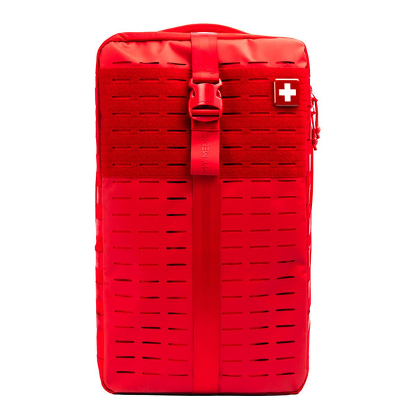 My Medic™ The MEDIC Pro First Aid Kit 10 Person Red Nylon Backpack (1207727_EA) 1/EA