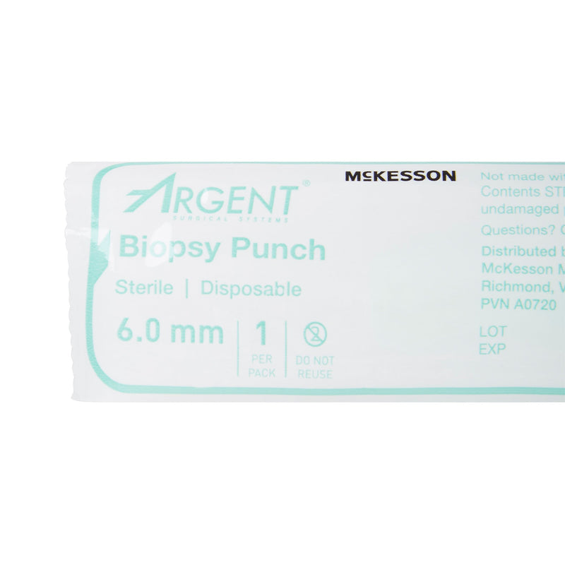McKesson Argent™ Biopsy Punch Dermal 6 mm (1175177_BX) 25/BX