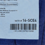 McKesson Slipper Socks Unisex Adult Bariatric / X-Wide Single Tread Single Patient Use Royal Blue (1038462_CS) 48/CS
