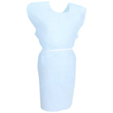McKesson Patient Exam Gown One Size Fits Most Blue Disposable (201062_CS) 50/CS