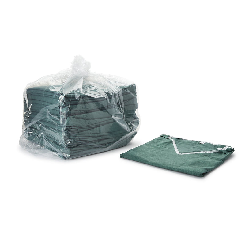 Graham Medical Products Patient Shirt Medium Green Without Pockets Short Sleeve Unisex (943154_CS) 30/CS