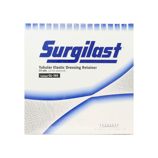 Surgilast® Elastic Net Retainer Dressing Tubular Elastic 25 Yard Size 3 White Medium Hand / Arm / Leg / Foot NonSterile (472653_BX) 1/BX